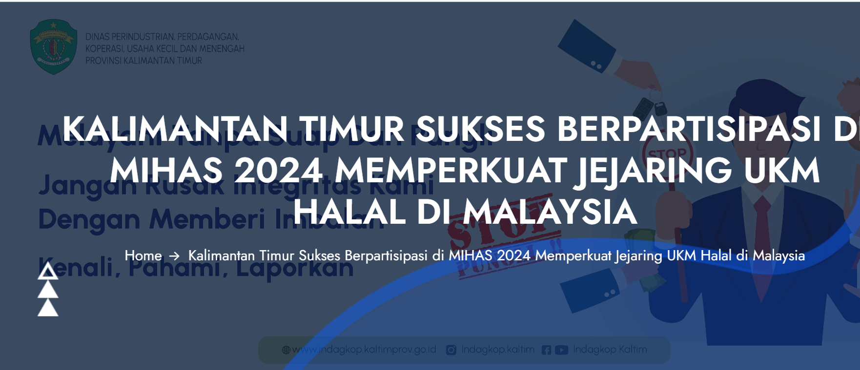 East Kalimantan Successfully Participates in MIHAS 2024, Strengthening the Halal SME Network in Malaysia