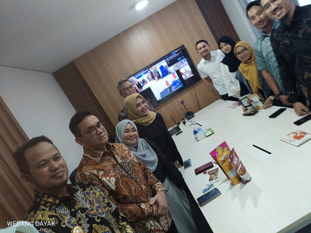 Launching the Export Center in Balikpapan with the Minister of Trade of the Republic of Indonesia